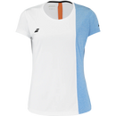 Babolat Play Cap Sleeve Top Girls White Heather