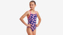 Funkita girls Diamond Back One Piece Sweet Stripes