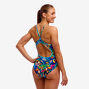 Funkita Ladies Diamond Back One Piece Birdie Wordie