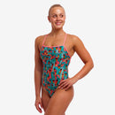 Funkita Ladies Strapped In One Piece Swan See Swan