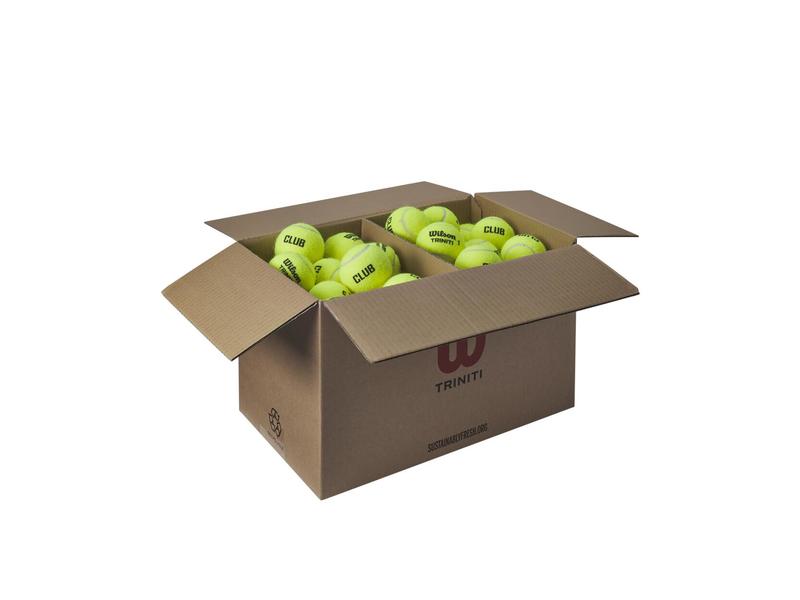 Wilson Triniti Club tennis balls (Box of 72)