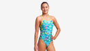 Funkita Girls Diamond Back One Piece Prehistoric Party