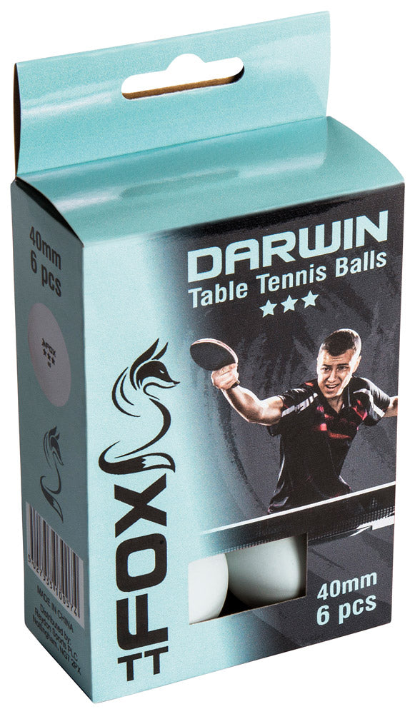 Fox TT Darwin 3 Star Table Tennis Balls