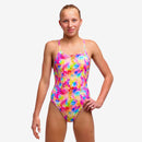 Funkita Girls Diamond Back One Piece Dry Me