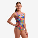 Funkita girls Diamond Back One Piece Austin Flowers