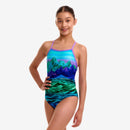 Funkita Girls Strapped In One Piece Mintie Montie