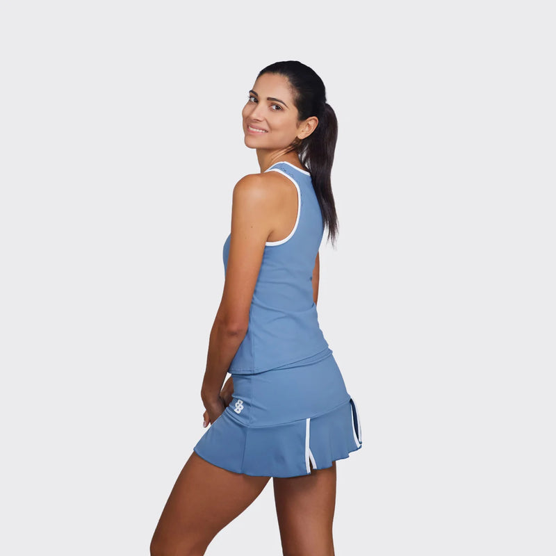 Belén Berbel Falda Freya Retro Blue