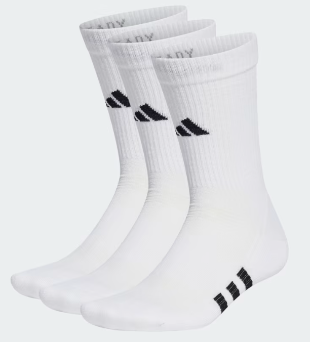 Adidas Performance Cushion Crew 3 Pack Socks