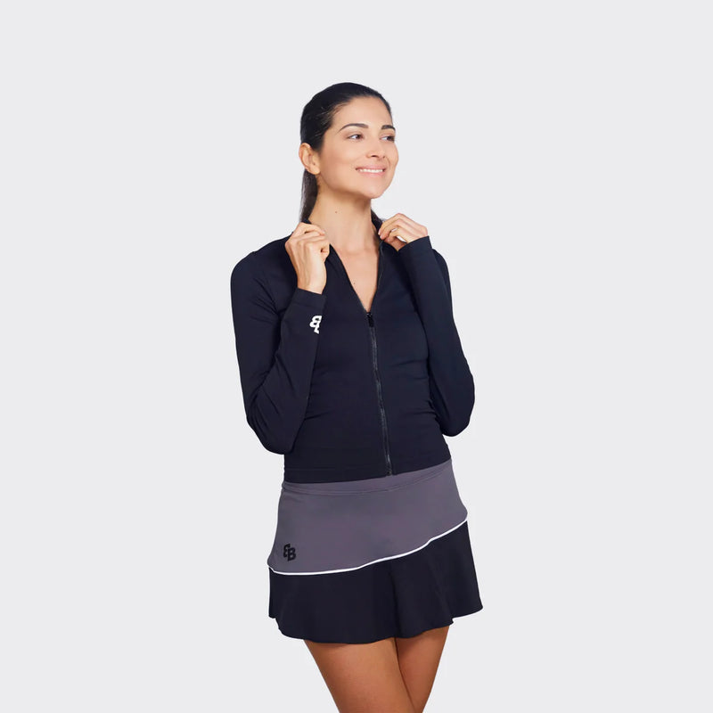 Belén Berbel Chaqueta Seamless Nuit Black