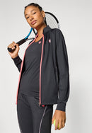 K-Swiss TAC Hypercourt Tracksuit Jacket Black/Pink