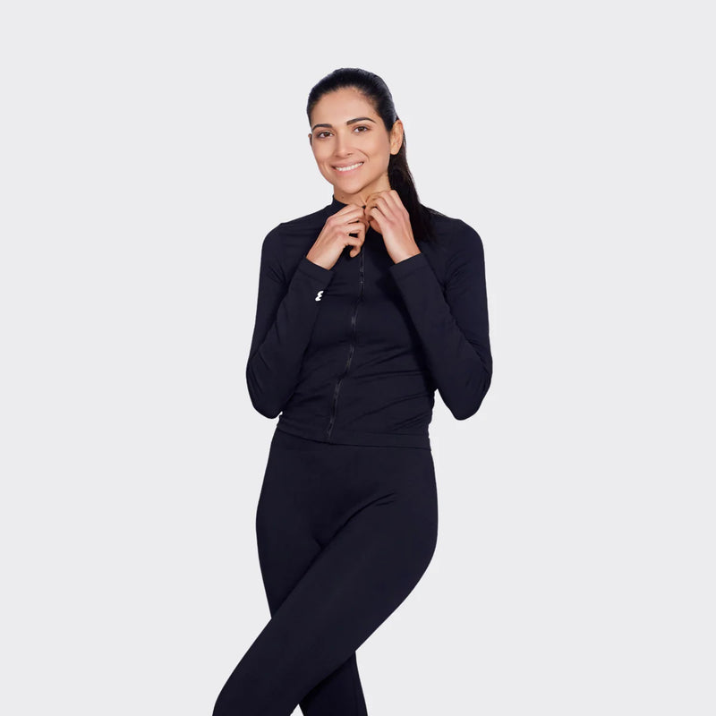 Belén Berbel Chaqueta Seamless Nuit Black
