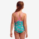Funkita Toddler Girls Printed One Piece Go Flamingo!