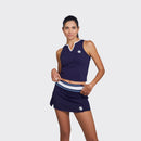 Belén Berbel Camiseta Media Rhea Navy Blue
