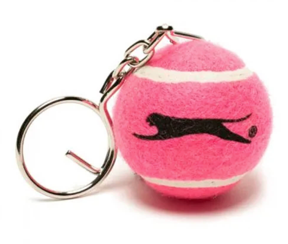 Slazenger Mini Wimbledon tennis ball keyring