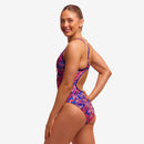 Funkita Ladies Diamond Back Secure One Piece Ruff Stuff