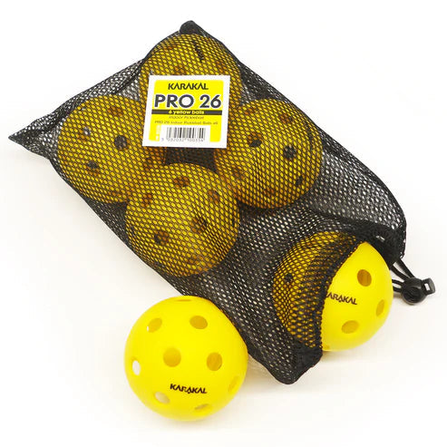 Karakal Pro 26 Indoor Pickleball x6