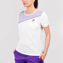 Head Tie-Break T-Shirt White/ Purple