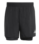 Adidas Run Essential 2in1 Short Mens
