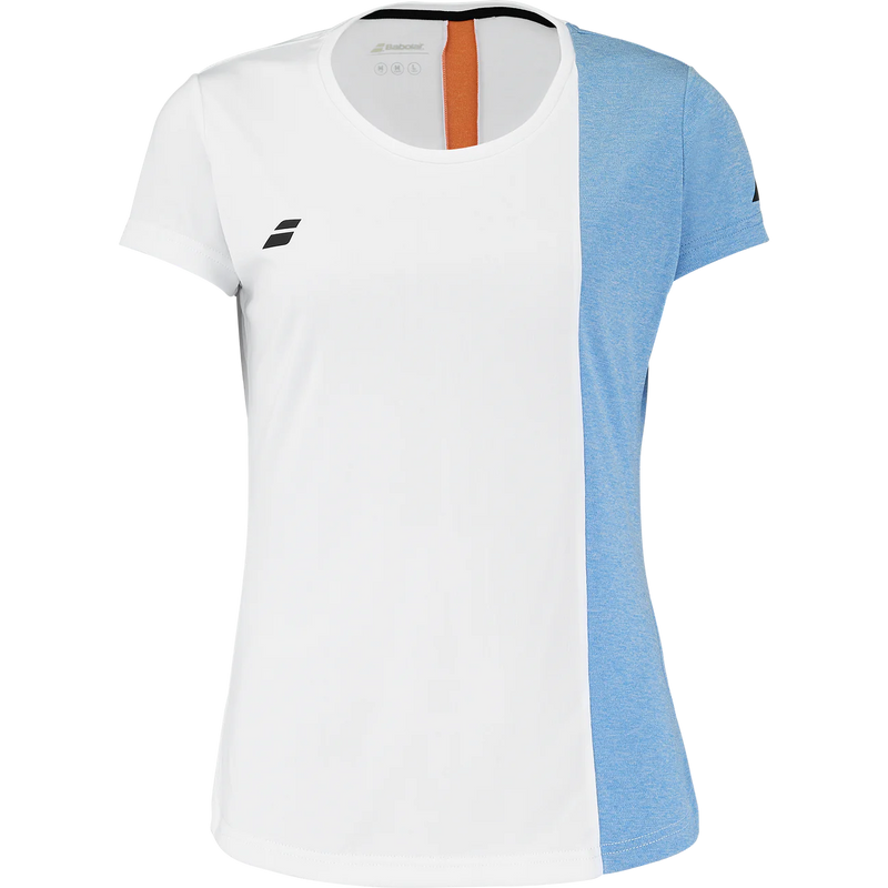 Babolat Play Cap Sleeve Top Girls White Heather