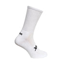 Atak Shox Mid leg football socks White