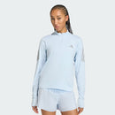 Adi365 Iconic  1/2 Zip Sweatshirt Crystal Sky