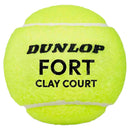 Dunlop Fort CLAY tennis balls (4 ball tube)