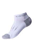 K Swiss TAC 3 Pack Low Cut Socks White