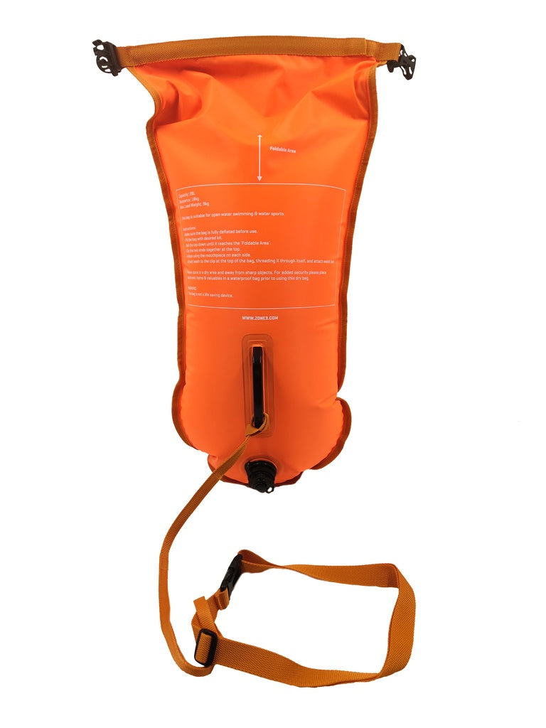 Zone3 Swim Safety Buoy Dry Bag 28L