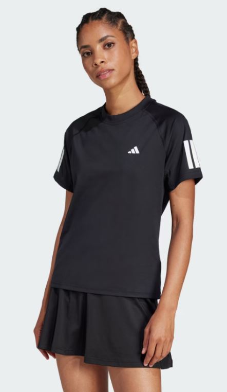 Adidas Club Tee Womens Black