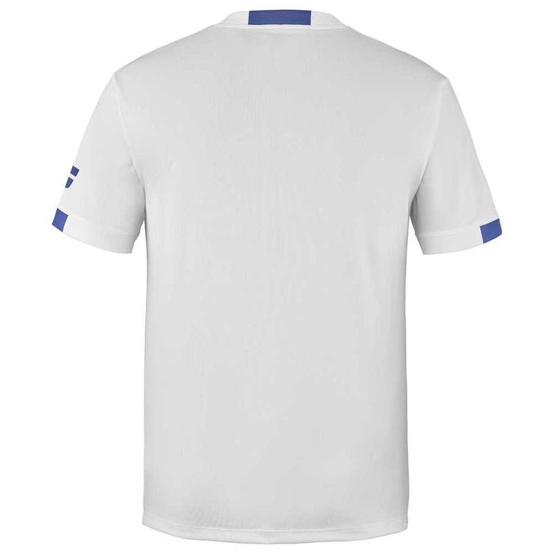 Babolat Boys Play Crew Neck T-Shirt White