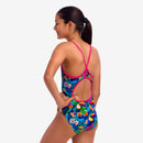 Funkita girls Diamond Back One Piece Birdie Wordie