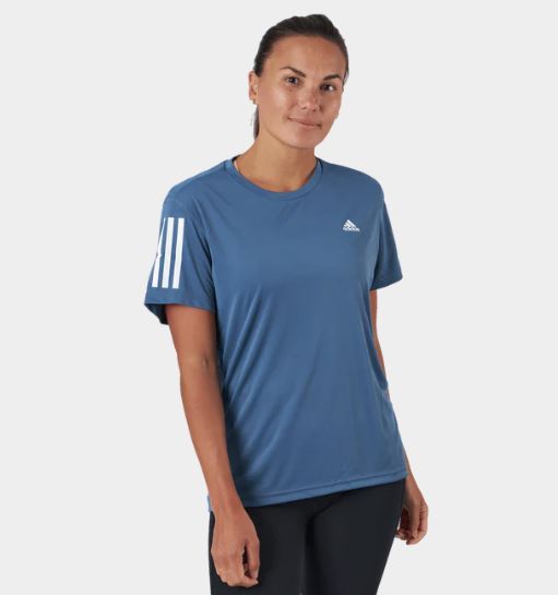 Adidas Own The Run Tee Blue