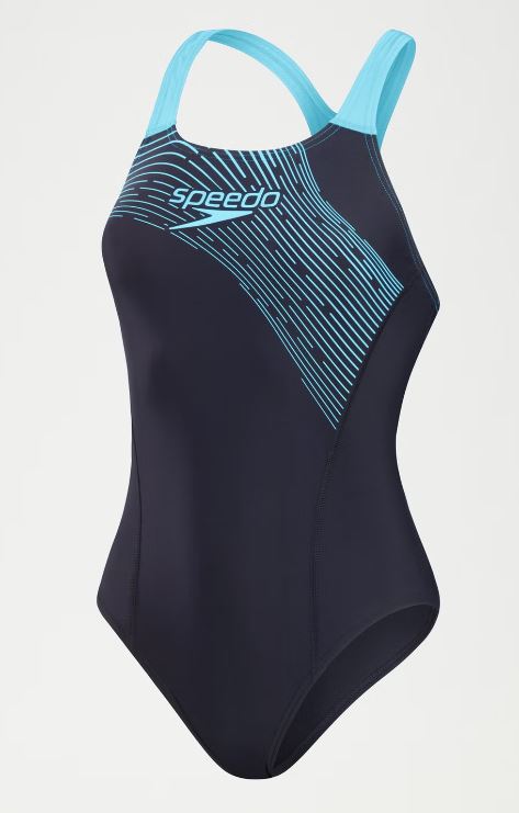 Speedo Medley Logo Medalist Swimsuit