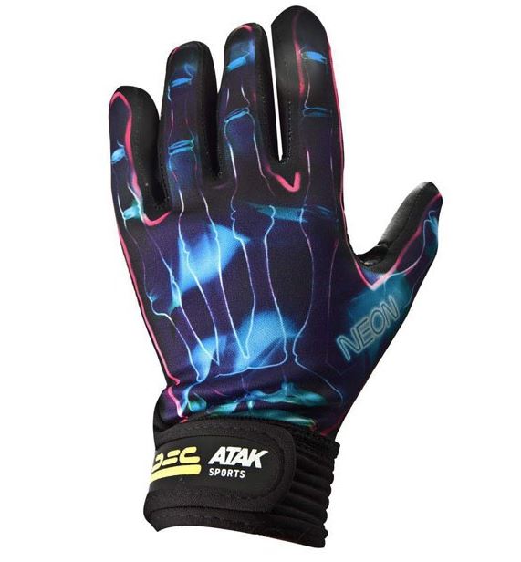 Atak Neon Gaelic Football Gloves Junior