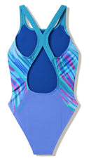 Speedo Allover Print Powerback Junior