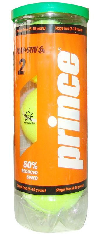 Prince Play & Stay Stage 2 tennis balls