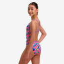 Funkita Girls Single Strap One Piece Sweet Surfers