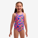 Funkita Toddler Girls Printed One Piece Sweet Surfers