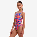 Funkita Girls Single Strap One Piece Sweet Surfers
