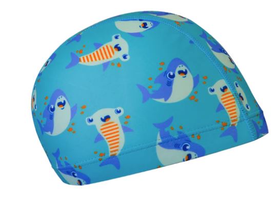 RAS Patterned Elastane Swim Caps Junior