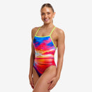 Funkita Ladies Tie Me Tight One Piece Touch of Paradise