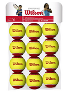Wilson Stage 3 red tennis balls