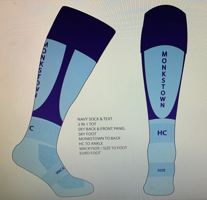 Monkstown Hockey Club socks Junior