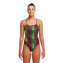 Funkita Ladies Single Strap One Piece Sunset West