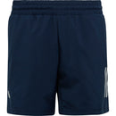 Adidas Club 3 Stripe Short Boys Navy